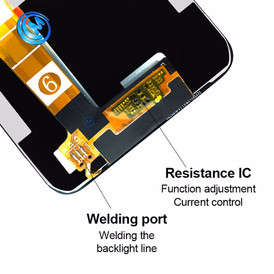 2021 original de alta qualidade lcd digitador toque com vidro frontal oca sem ic para reparo vidro tela